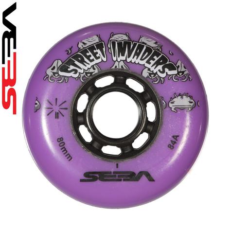 Seba Street Invader Wheels - Violet Per Wheel